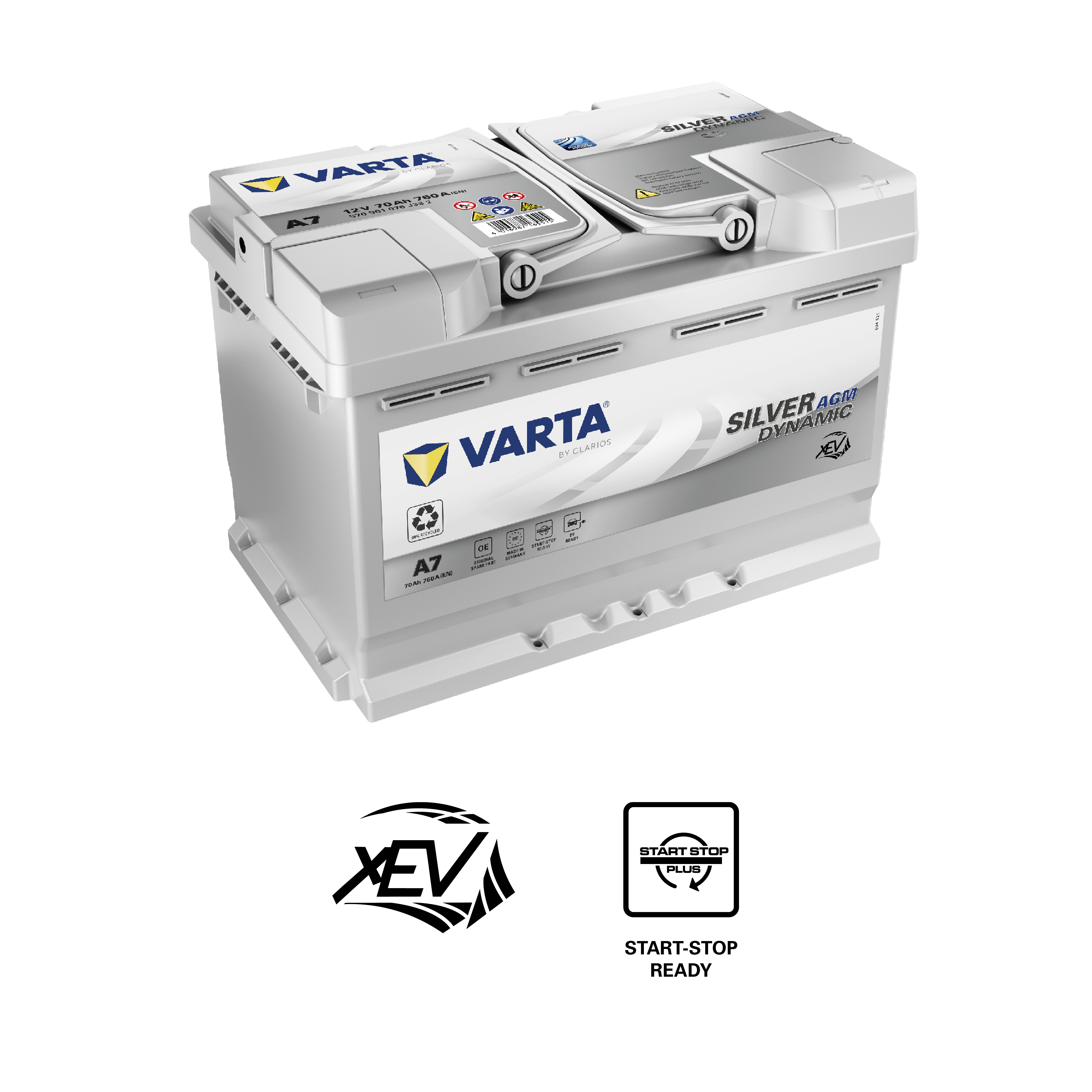 Varta A7 Silver Dynamic AGM